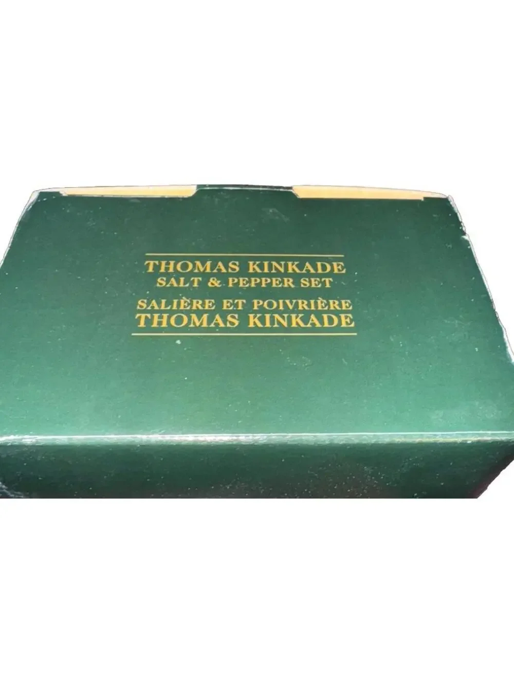Thomas Kinkade China Salt Pepper Shakers Hidden Cottage II 5